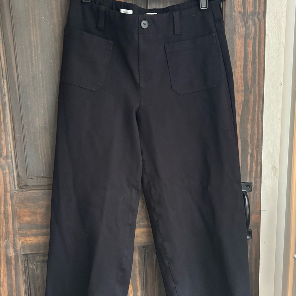 LOFT Black Wide Leg Pants